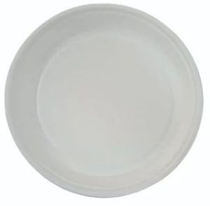 11 Inch Sugarcane Bagasse Round Plate For Serving Food