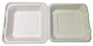 6 Inch Clamshell Takeaway Box For Food Packaging