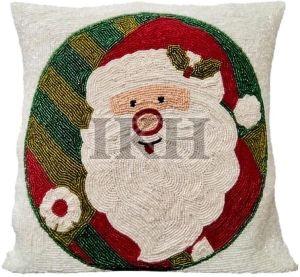 Polyester Embroidery Christmas Cushions Covers For Sofa, Bed, Chairs