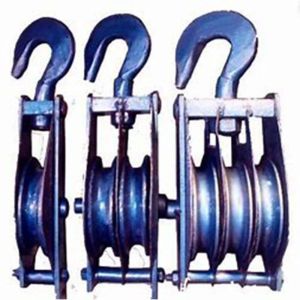 Mild Steel Wire Rope Pulley, Packaging Type : Spool For Industrial Use