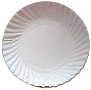 6 Inch White Round Paper Plate