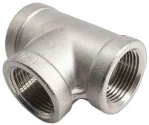 Stainless Steel Threaded Tee