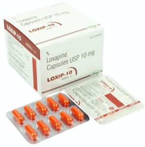 Loxip-10 Capsules, Color : Orange 2 Year, Composition : Loxapine