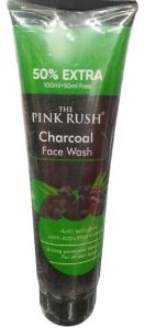 The Pink Rush Charcoal Face Wash, Packaging Size : 150ml, Packaging Type : Plastic Tube