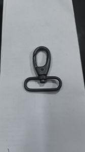 Iron Powder Coated Anda Dog Hook, Color : Black