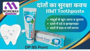 HMT Tooth Paste, For Oral Health, Teeth Cleaning, Size : 100g