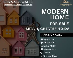 Modern House For Sale In Beta Ii, Greater Noida | Shiva Associates