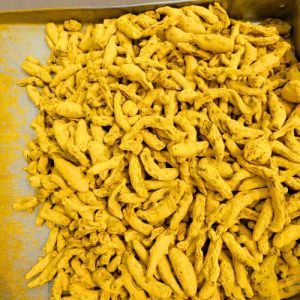 Dry Turmeric Finger, Color : Yellow For Spices