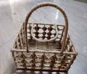 Jute Square Basket