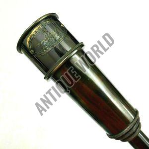 Handmade Antique Solid Brass Telescope For Magnifie View