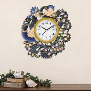 Generic Plastic Wall Clock, Color : Multicolor, Display Type : Analog, Packaging Type : Paper Box