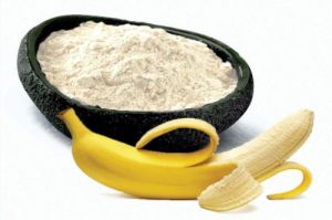 Natural Banana Peel Powder, Color : White-creamy