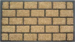 Coir Rubber Brush Mat