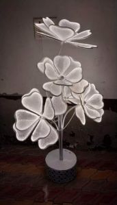 Decorative LED Flower Light Stand