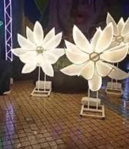 Flower Wedding Light Stand