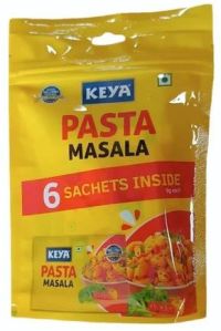 Keya Pasta Masala, Form : Powder, Packaging Size : 6 Sachet (9gm Each), Packaging Type : Plastic Packet