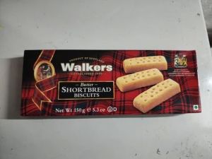 Walkers Butter Shortbread Biscuits, Certification : FSSAI Certified, Packaging Type : Box, Packaging Size : 150gm