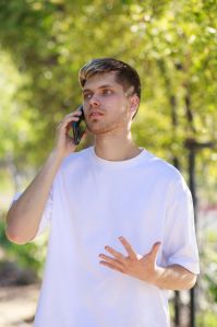 Mens White Oversized T Shirt