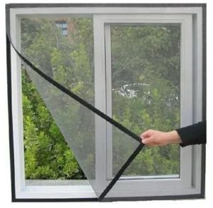 Magnetic Mosquito Net For Use In Window