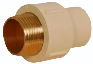 Worldflow CPVC Brass Mta, Color : Ivory For Pipe Fitting