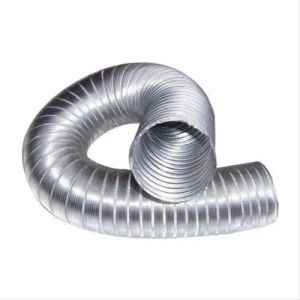 Polished Aluminium Flexible Duct, Color : Steel Grey