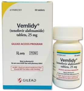 Vemlidy (tenofovir Alafenamide) Tablets