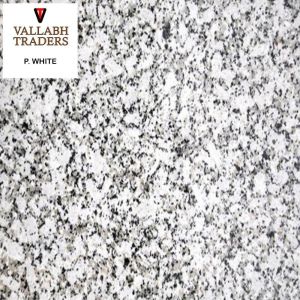 P White Granite Slab