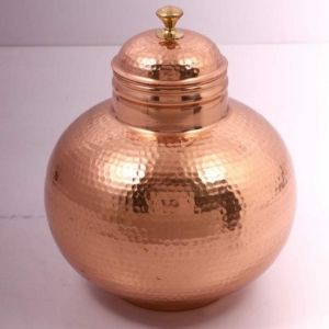 Copper Water Dispenser, Color : Brown