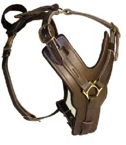 Genuine Leather Dog Harness Standard