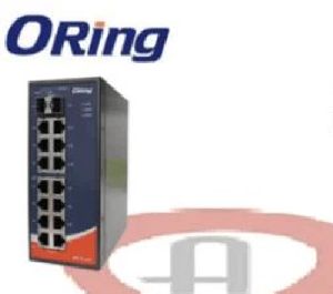 ORING IES-1142P Industrial 16-port Unmanaged Ethernet Switch