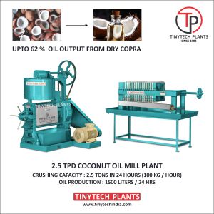 Coconut Oil Mill Plant