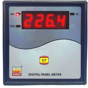 Pyro Electric Plastic Single Phase Vaf Meter For Voltage, Ampere, Frequency Display.