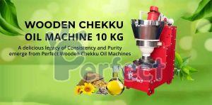 10 Kg Wooden Chekku Oil Making Machines