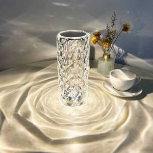 Crystal Touch Table Lamp