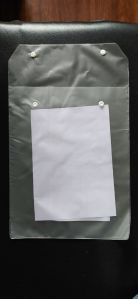 PVC Plain Frosted Zip Lock Bag, Color : Transparent, Carry Capacity : 1kg For Packaging