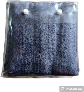 Plain PVC Towel Pouch, Color : Transparent, Packaging Type : Plastic Packet, Closure Type : Zipper