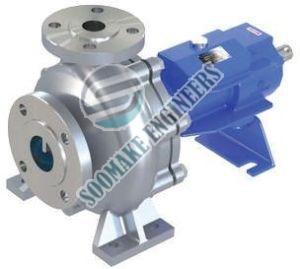 Heavy Duty Chemical Pump, Color : Silver Blue