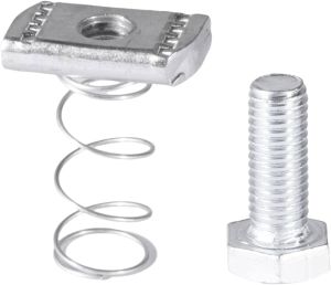 Polished Steel Strut Channel Nuts, Color : Silver, Standard : Aisi, ASTM, En, Gb, Jis For Industry