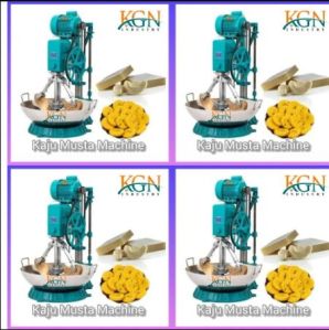 KGN Electric Automatic Kaju Musta Machine, Color : Grey