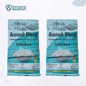 Glossy Printed BOPP Rice Packaging Bag, Closure Type : Heat Seal