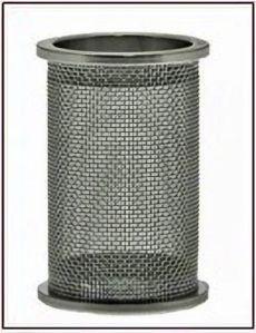 Polished Stainless Steel Mesh Basket 8x8 Inch