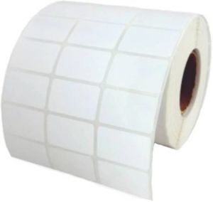 Plain Paper Label Rolls, Color : White For Industrial