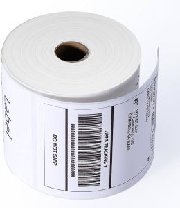 Printed Paper Shipping Label Rolls