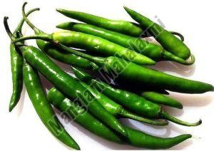 Organic Green Chilli For Cooking