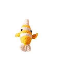 Crochet Stuffed Butterfly Fish Toy