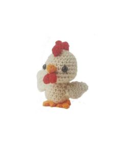 Crochet Stuffed Hen Toy
