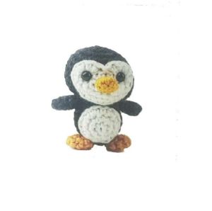 Crochet Stuffed Penguin Toy