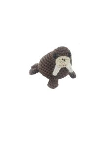 Crochet Stuffed Walrus Toy