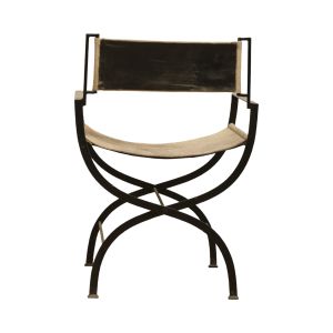 Leather folding chair 11