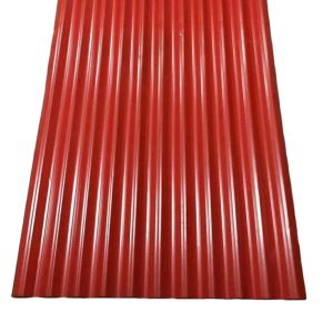 Red Colour Coated Roofing Sheet